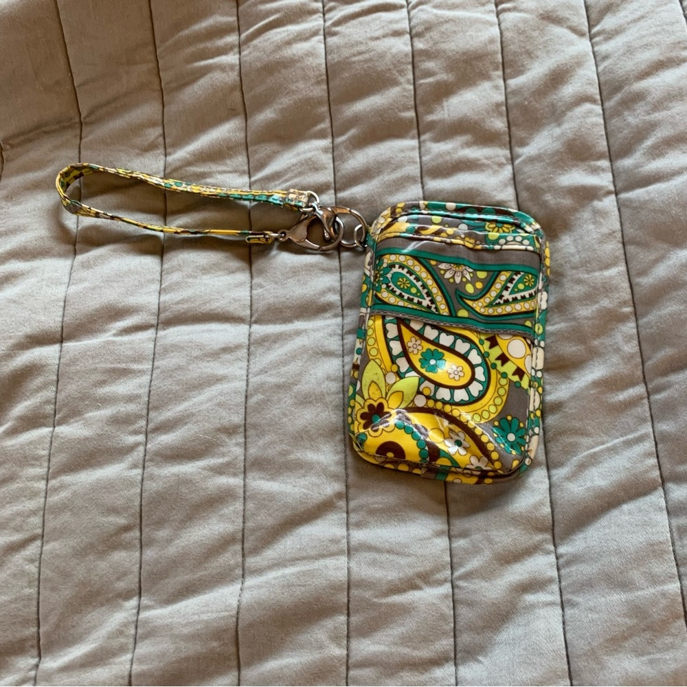 Vera Bradley style small phone holder with clip